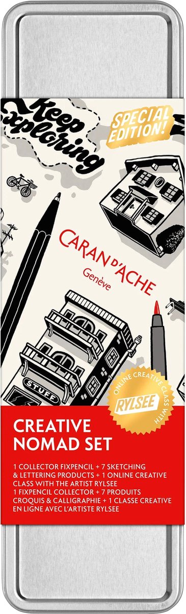 Caran dAche Rylsee Creatieve Potlood/Fibralo set